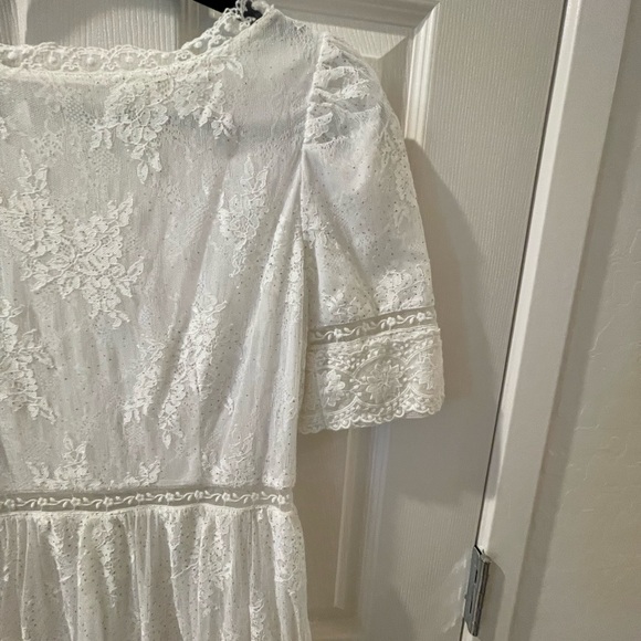JessaKae Small sample dress. White lace - Picture 5 of 6